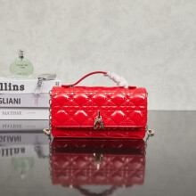 Dior Lady Patent Clutch French Romance Summer Bag