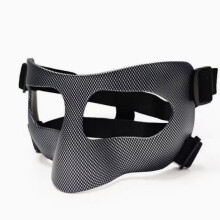 Neusbeschermers, gezichtsmasker met zweetabsorberend kussentje, verstelbaar gezichtsmasker voor basketbal, softbal, tieners, basketbal,