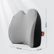 Cuscino massaggiante per alleviare il dolore al collo e alla schiena, design ergonomico che si adatta alle curve, 4 nodi massaggianti e riscaldamento
