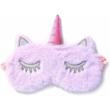 Materiale morbido e felpato, regalo perfetto per bambini con design unicorno, ausilio per dormire in viaggio in peluche di alta qualità, simpatica