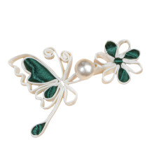 Bouton de fleur en satin robuste fait à la main pour la-2CH6078