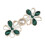 Unique Satins Fabric Butterfly Knot Button Designs For-2 CH6134 1