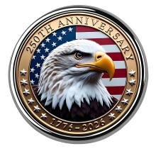 Unisex 250th Independence Day Celebration Pin Brooch Fashion-6