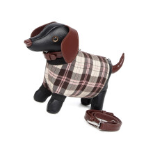 Grids Umhängetasche, bequeme Umhängetasche in Hundeform-Schwarz