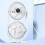 Mobiler, doppelflügelloser Ventilator, komplettes,-Lila 6