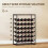 Homcom HOMCOM 30 Bottles Wine Rack, 6 Tier Wine Storage Holder, Rustic Brown 4