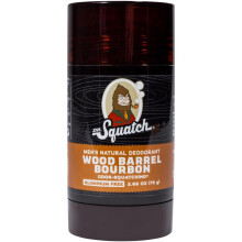 Dr. Squatch Natural Deodorant - Wood Barrel Bourbon, Aluminum-Free, 75g