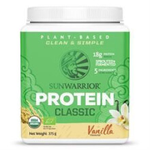 {AISLE I} Sunwarrior | Classic Organic Protein Vanilla 375g | 1 x 375g