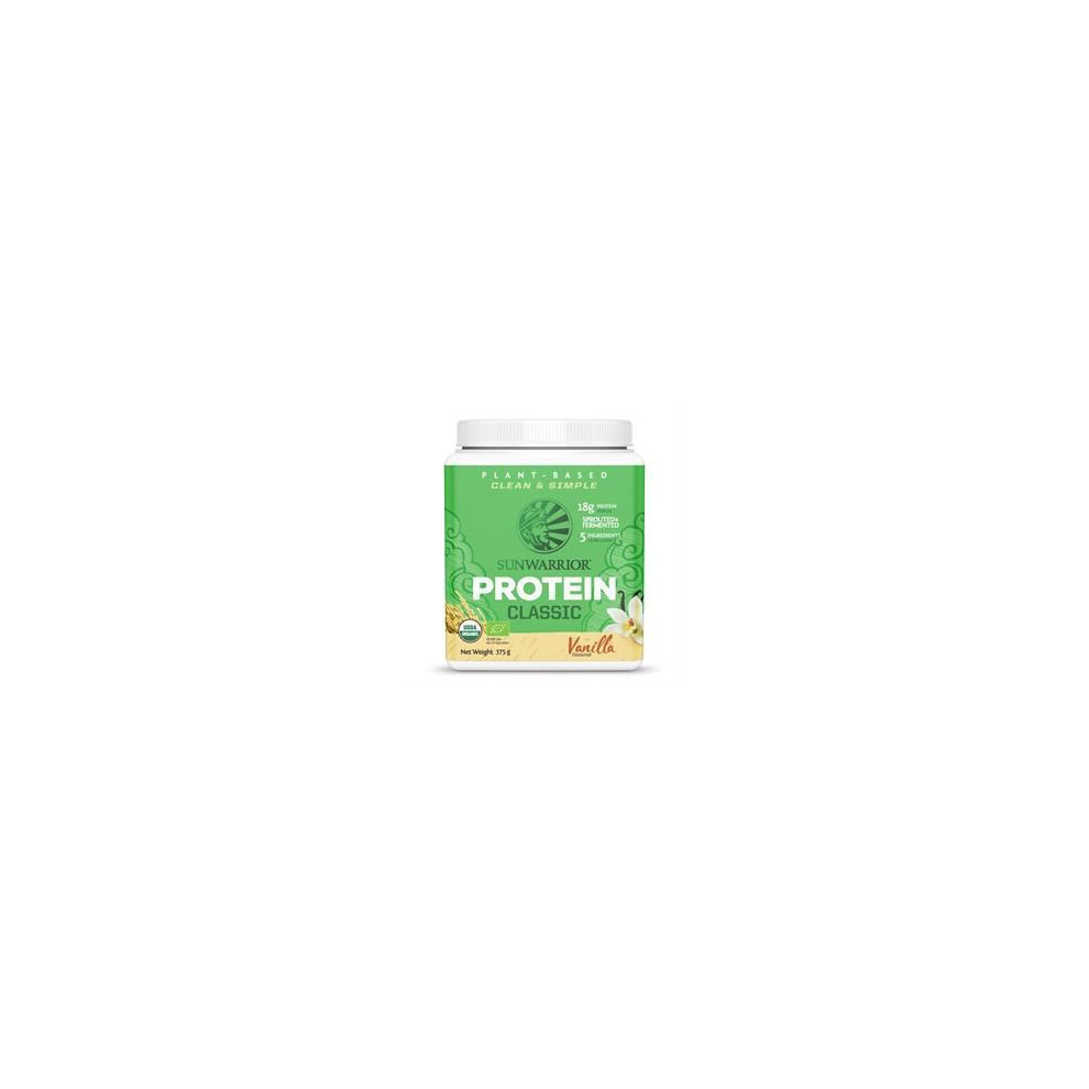 Sunwarrior {Aisle I} | Classic Organic Protein Vanilla 375G | 1 X 375G