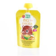 {AISLE A} Baby Likes | Rice & Chicken - Halal Baby Food 7 months+ 130g | 1 x 130g