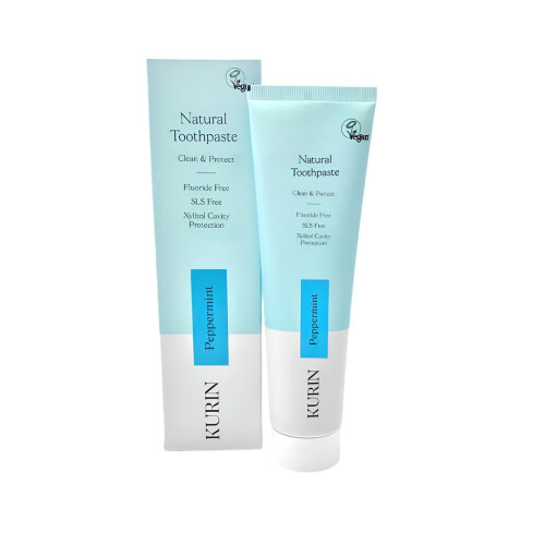Kurin Fluoride Free Natural Peppermint Toothpaste 100ml