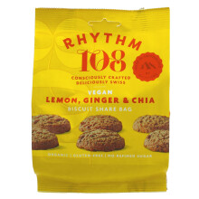 {AISLE D} Rhythm 108 | Lemon Ginger Chia Biscuits | 1 x 135g