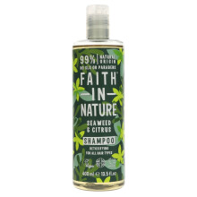 {AISLE B} Faith In Nature | Shampoo - Seaweed & Citrus - Detoxifying. All hair types | 1 x 400ml