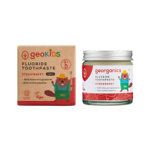 Georganics Jordbærfluorid Børnetandpasta 60 ml