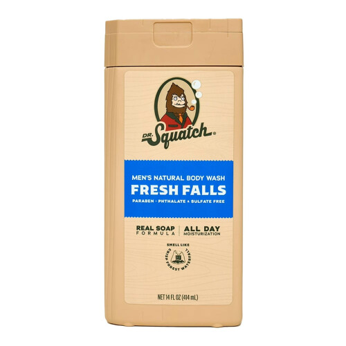 (1 stick) Dr. Squatch Natural Deodorant – Fresh Falls, Aluminum-Free, 75 g 1