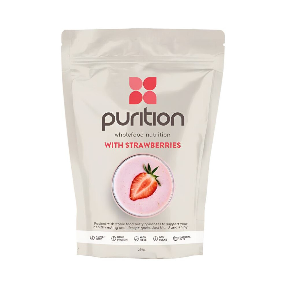 Purition {Aisle I} | Wholefood Nutrition With Strawberries 250G | 1 X 250G