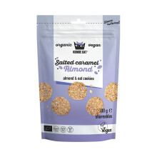 {AISLE D} Kookie Cat | Salted Caramel Almond and Oat Cookies 100g | 1 x 100g