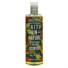 {AISLE B} Faith In Nature | Hand Wash-Grapefruit & Orange | 1 x 400ml