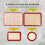 High Temperature Resistant Silicone Cookie Baking Sheet-Red 2 4