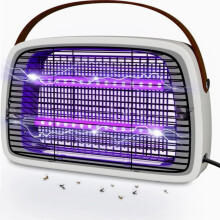 Lampa owadobójcza elektryczna 12 W, lampa owadobójcza LED i odstraszacz komarów, pułapka na owady montowana na ścianie do użytku wewną