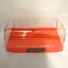 SCALEXTRIC Super Slot Car Crystal Display Case - Orange Base