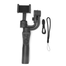 Estabilizador portátil para celular para gravação de vídeo, dobrável e portátil com 3 eixos anti-vibração nos modos vertical e horizontal,