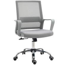 Ergonomic Mesh Office Chair, Adjustable Height Desk Chair with Armrests, 360 Swivel