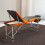Portable 3-Section Aluminium Massage Bed, Foldable Spa Table with Carry Bag, 60 cm Width 7