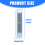 Multiple Position Bladeless Fan with Hook for Wall Mounting and 4