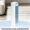 Practical Cordless Bladeless Desk Fan 5 Speed Setting and Wall 7