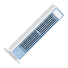 Multiple Position Bladeless Fan with Hook for Wall Mounting and