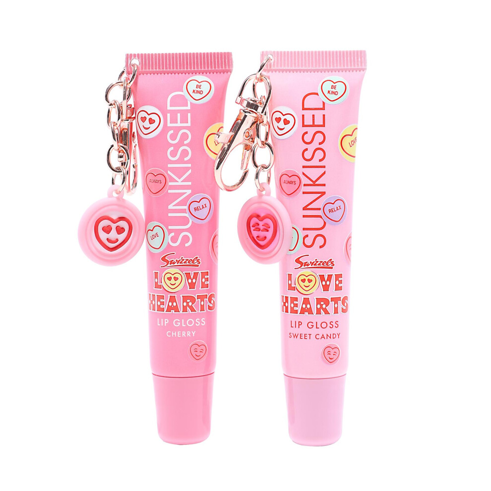 Sunkissed Multicoloured X Love Hearts Lip Gloss 16Ml 1Pc