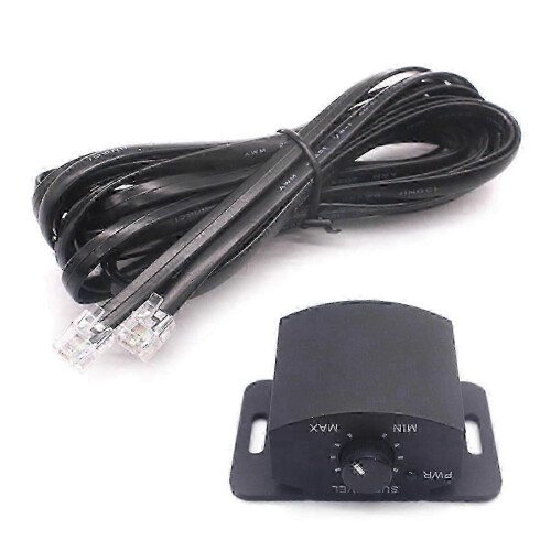 6Pin Bass Knob Control Remote for Amplifier Replacement, Subwoofer Volume Adjustment