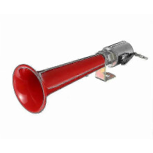12/24V 600dB Supertreinhoorn voor vrachtwagens, SUV's, auto's, boten en motorfietsen, elektrische rode luchthoorn JR2025032600311