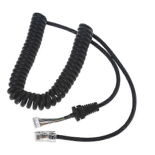 Cable de micrófono resistente para radios MH-36B6JS, MH-48A6J y FT-8900R.