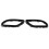 Exhaust Tip Trims Gloss Black for Mercedes-Benz E Class W213 1