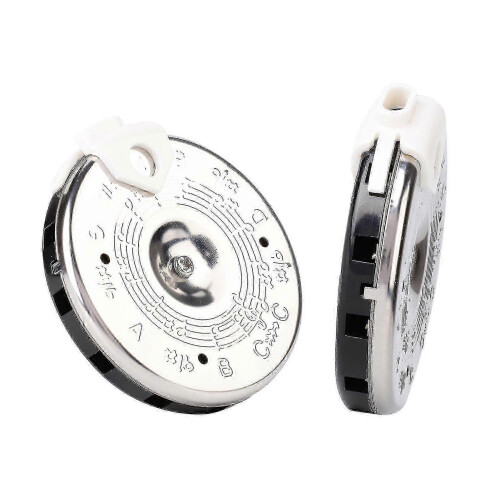 Professional Chromatic Tuner 13-Pitch Pipe with Case, C-C Tuning Instrument Accessory 2
