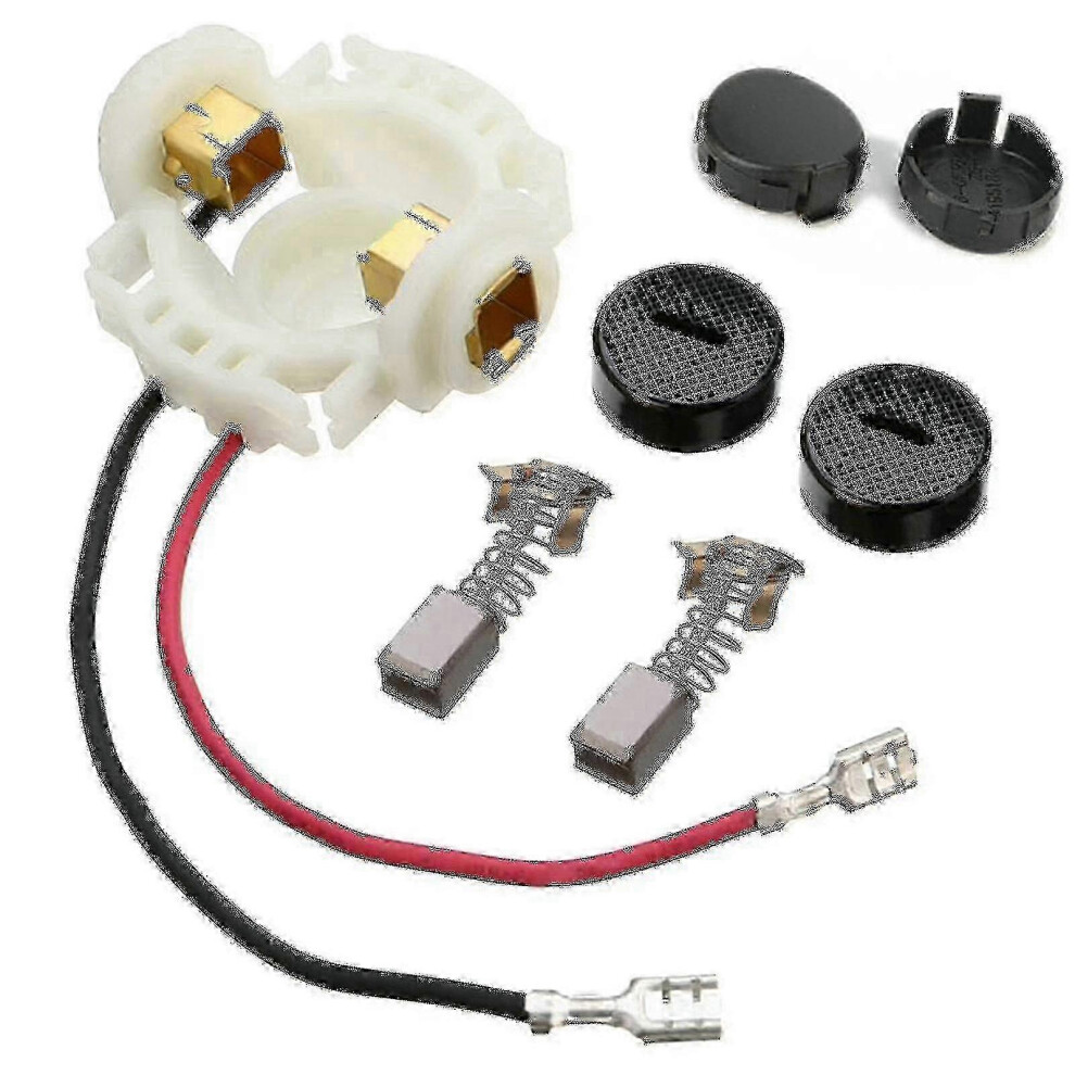 Makita Brush Holder, Caps & Carbon Brushes For Bga450, Bga452, Dga452 & Cb430 7624176674013
