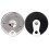 Professional Chromatic Tuner 13-Pitch Pipe with Case, C-C Tuning Instrument Accessory 4
