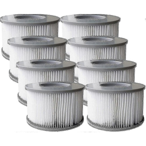 8x Mspa Premium-Filterkartuschen für Whirlpools und Spa-Pools