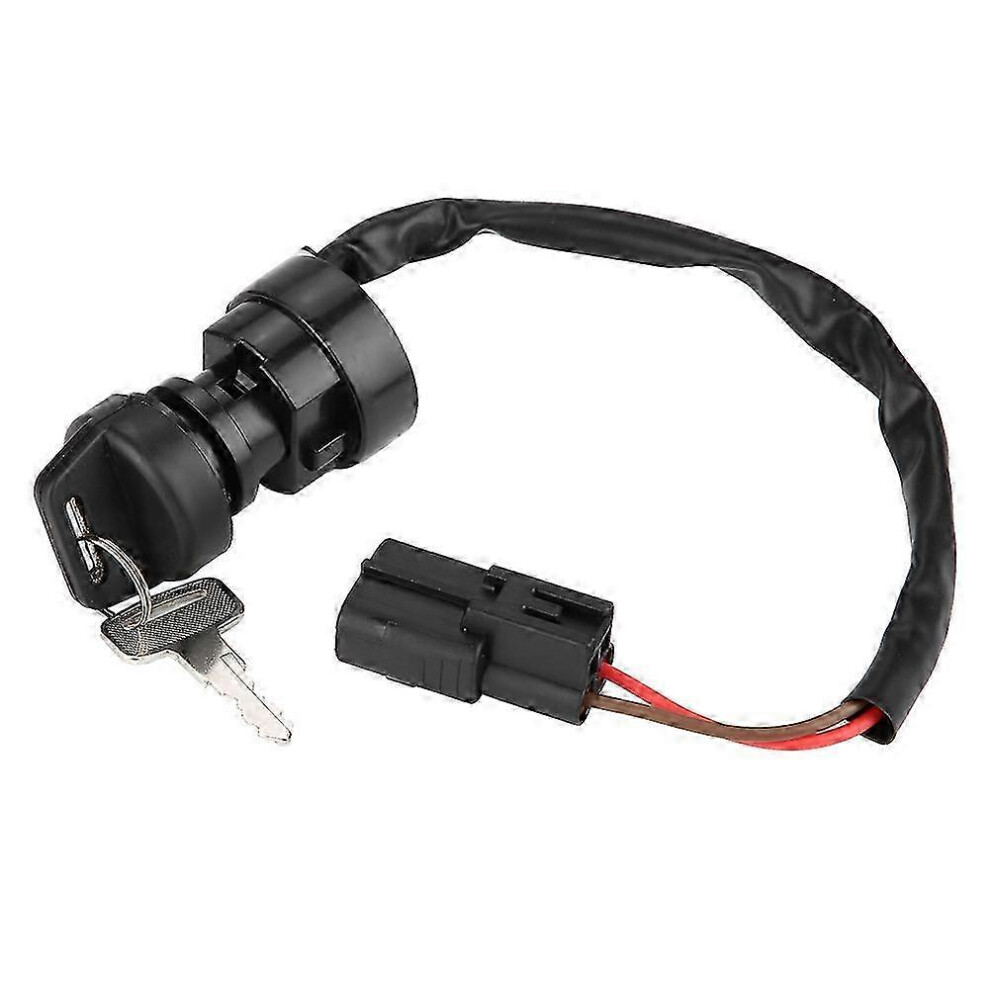 Key Ignition Switch For Yamaha Yfm 350 550 660 700 Grizzly Atv 7624176605499