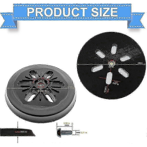 Bosch GEX 150 Turbo Replacement Sanding Disc Backing Pad 150mm 1