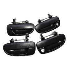 Hyundai Accent 2000 - 2005 4pcs Exterior Black Door Handles Front Rear