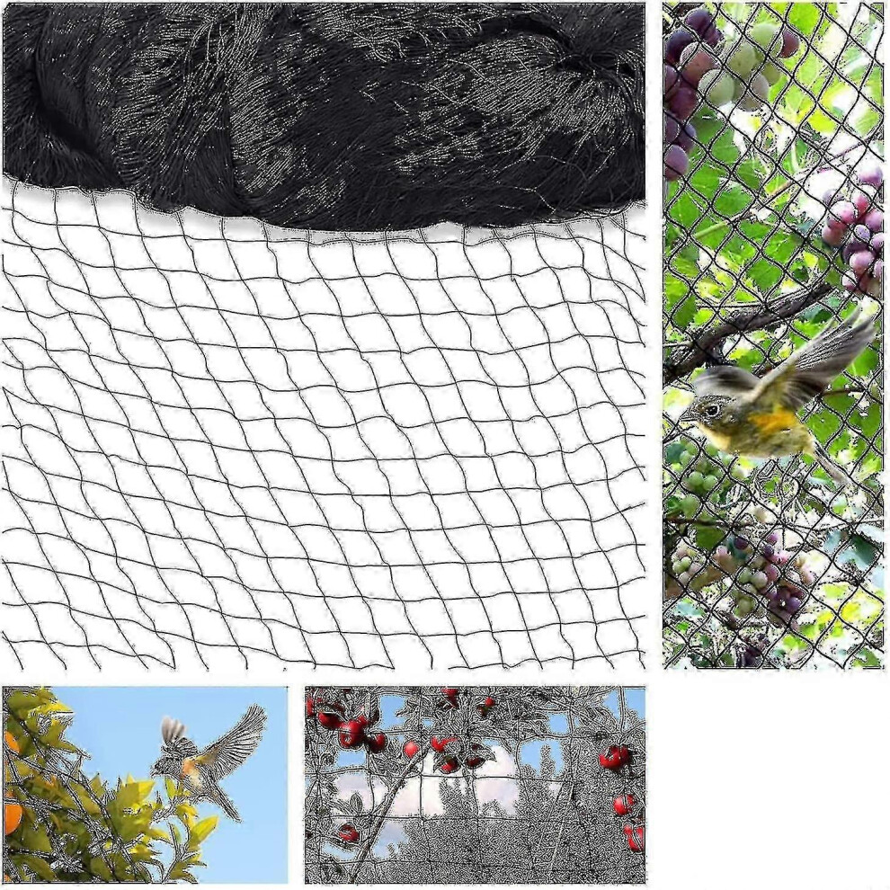15m x 15m Anti-Bird Net for Gardening and Pond Coverage