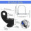Coupling Pieces for Qeridoo Bicycle Trailer  Set of 2 5