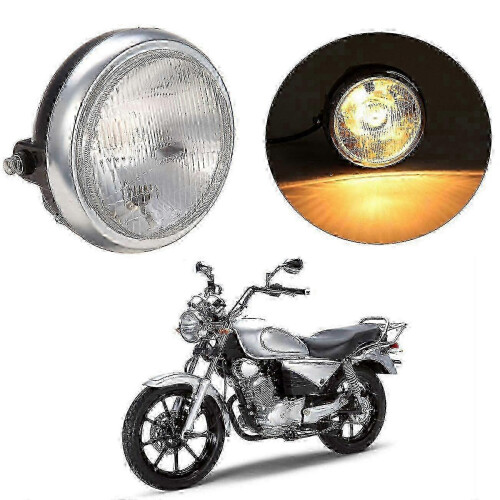 Yamaha YBR125 Round 7 Inch Headlight Replacement 2002-2013 1