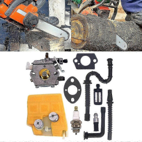 Stihl 024 026 MS240 MS260 Tune Up Kit Includes Carburetor and Air Filter 1