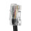 Cable de micrófono resistente para radios MH-36B6JS, MH-48A6J y FT-8900R. 2