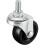 4 Rubber Wheels 40mm Diameter With M8 Threaded Rod For Assembly 2