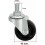 4 Rubber Wheels 40mm Diameter With M8 Threaded Rod For Assembly 4